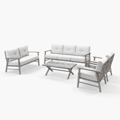 5-piece Modern Outdoor Patio Furniture Set - SS015-3