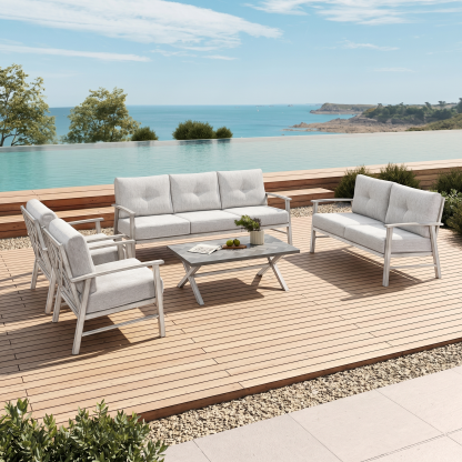 5-piece Modern Outdoor Patio Furniture Set - SS015-3