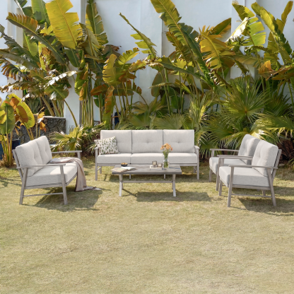 5-piece Modern Outdoor Patio Furniture Set - SS015-3