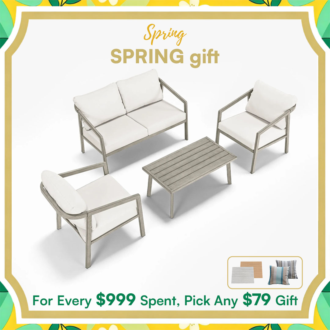 4-Piece Outdoor Conversation Set - SS044