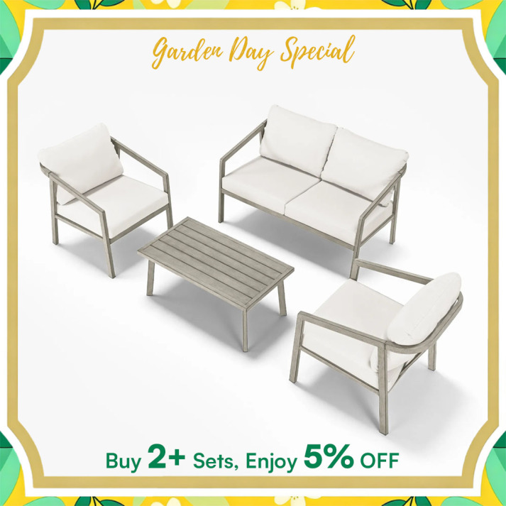 Why A 4-Piece Outdoor Conversation Set Is Perfect For Your Patio?