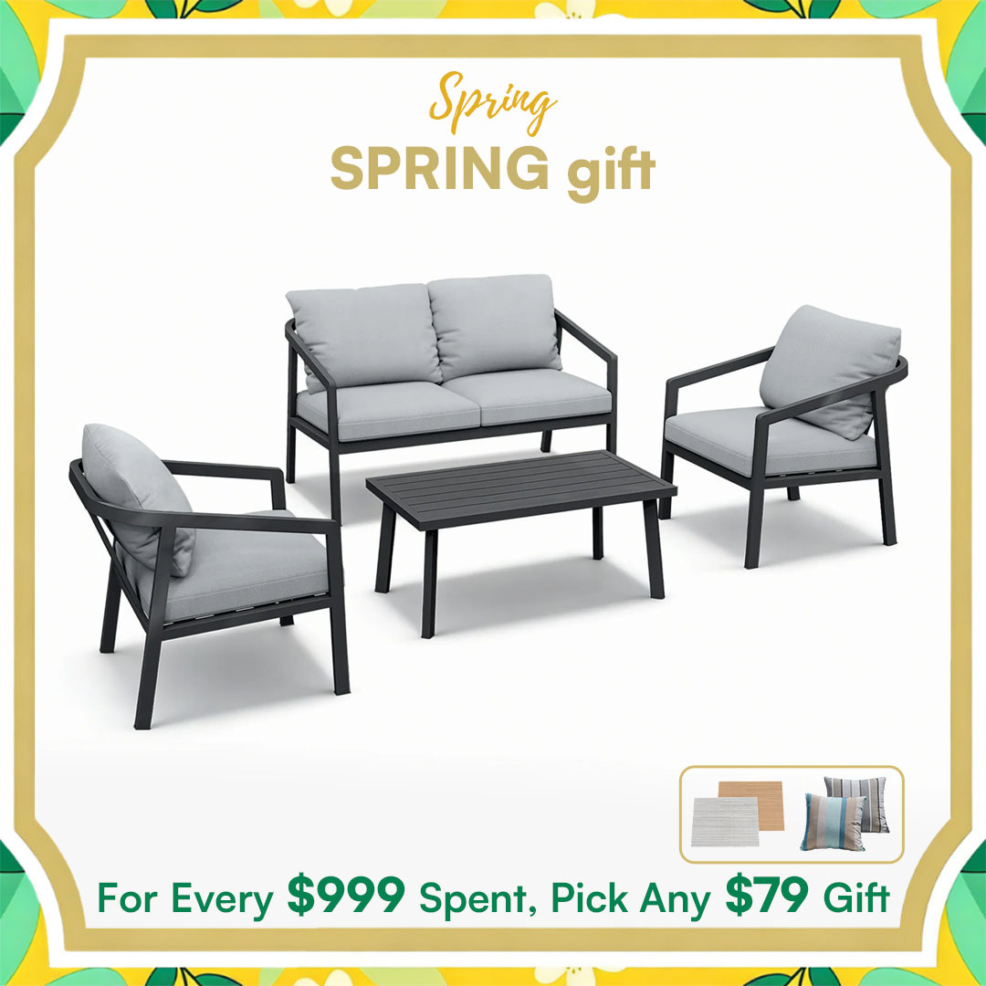 4-Piece Outdoor Conversation Set - SS044