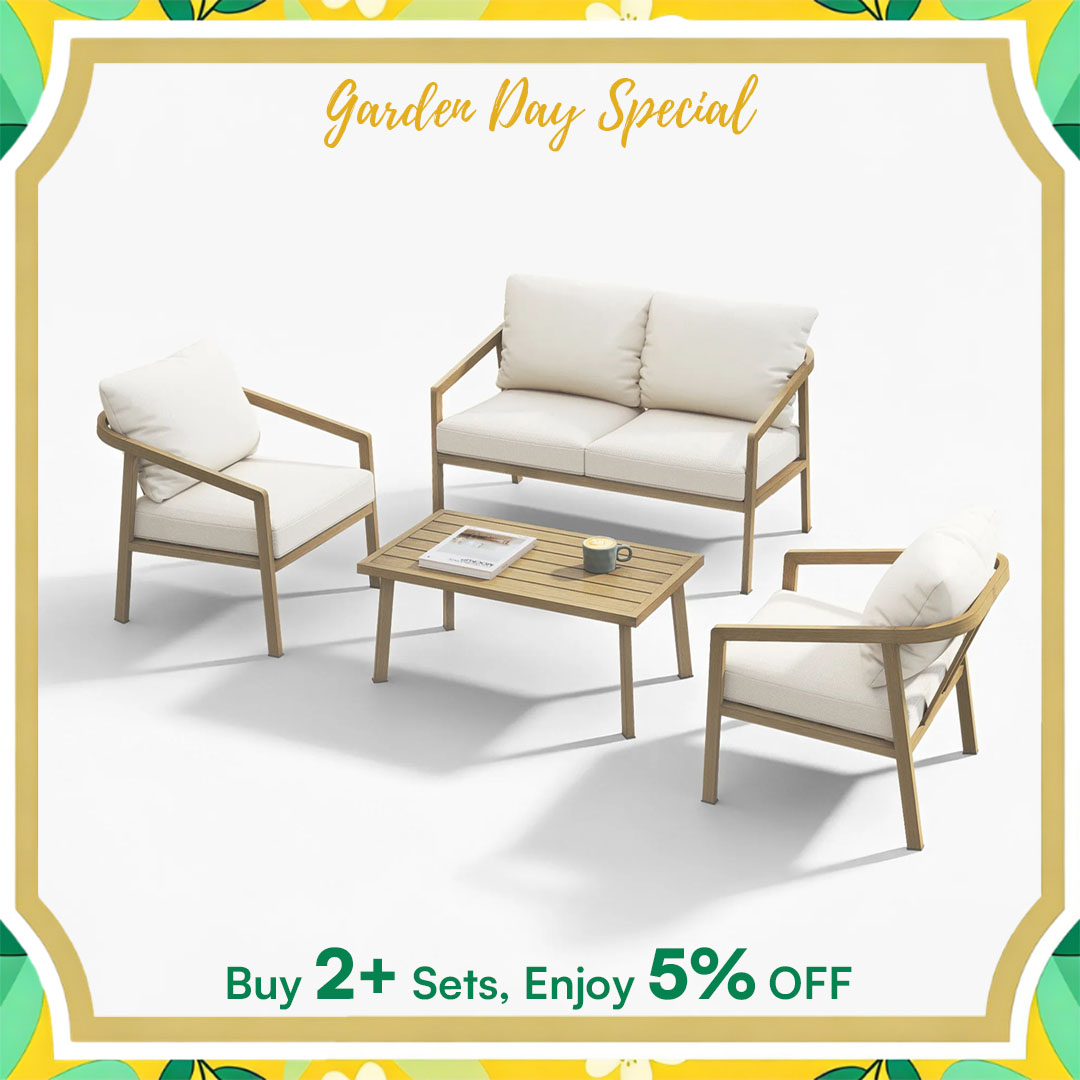 4-Piece Outdoor Conversation Set - SS044