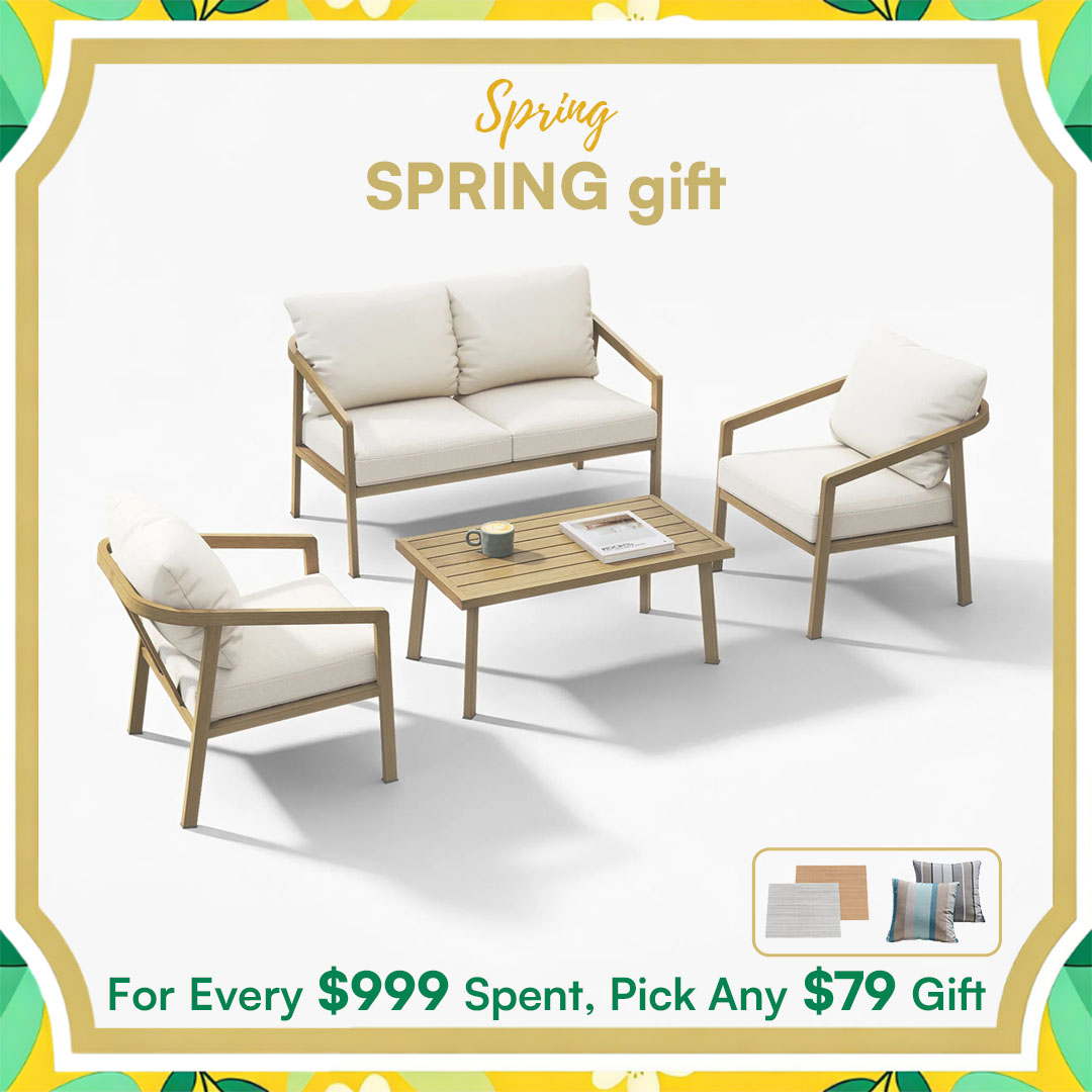 4-Piece Outdoor Conversation Set - SS044