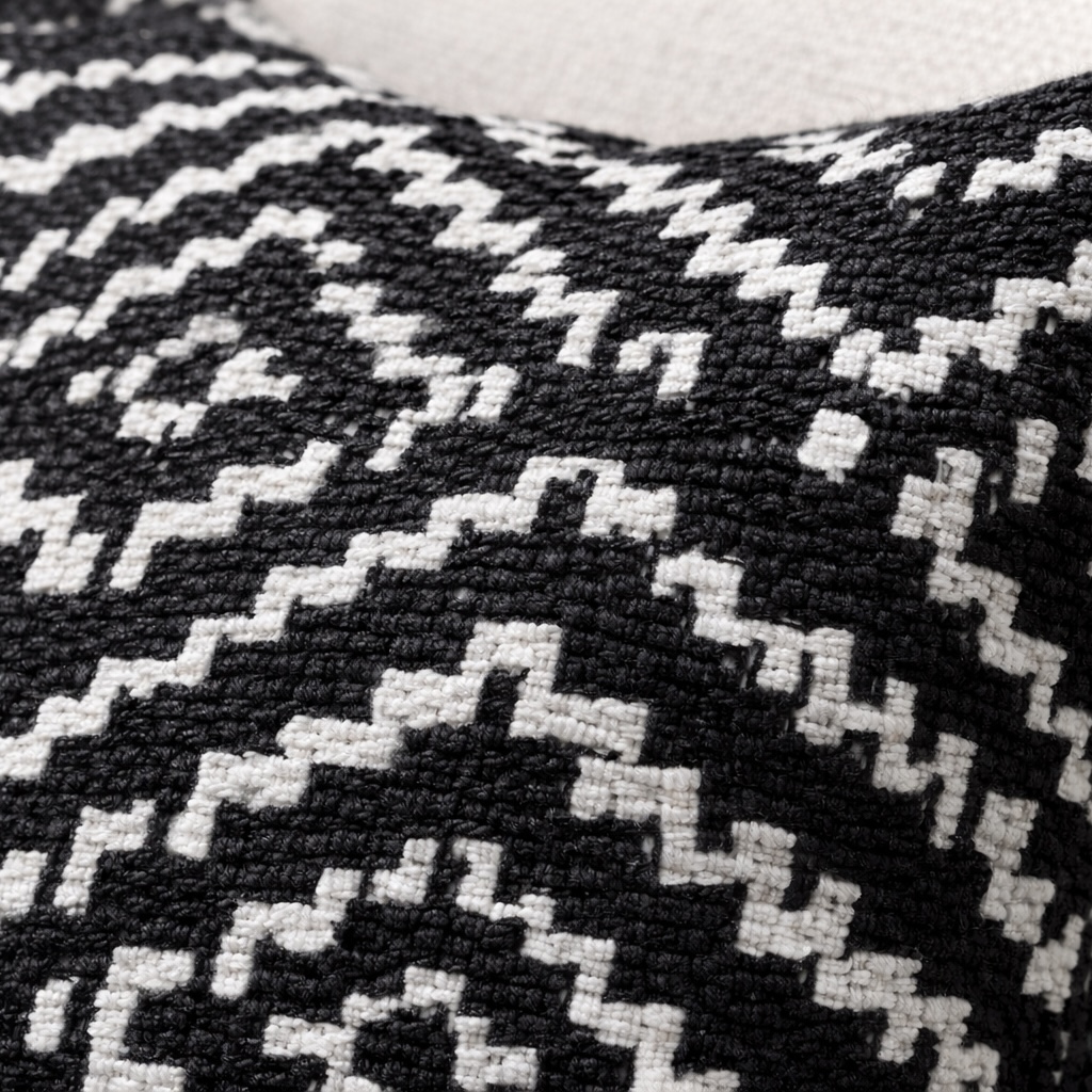 An elegant weather resistant outdoor throw pillow with square shape and durable outdoor fabric. - Seehill