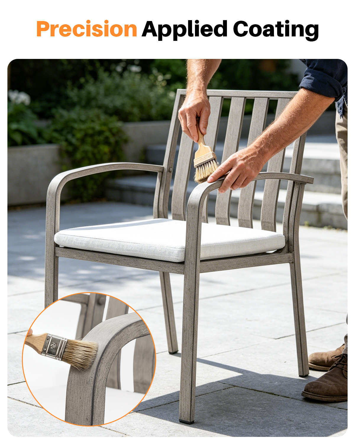 7 Piece All-Weather Patio Outdoor Dining Set - DS110