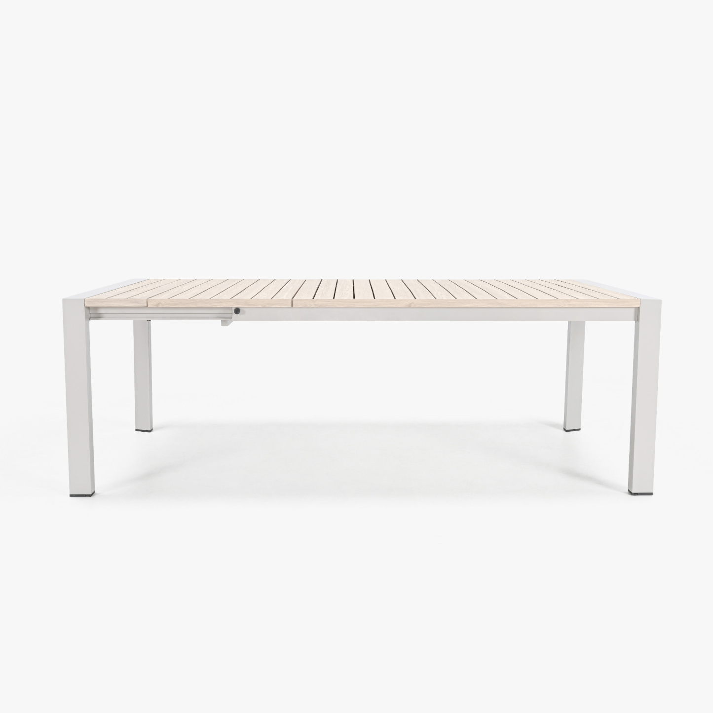 Modern extendable outdoor dining table with light  - Seehill