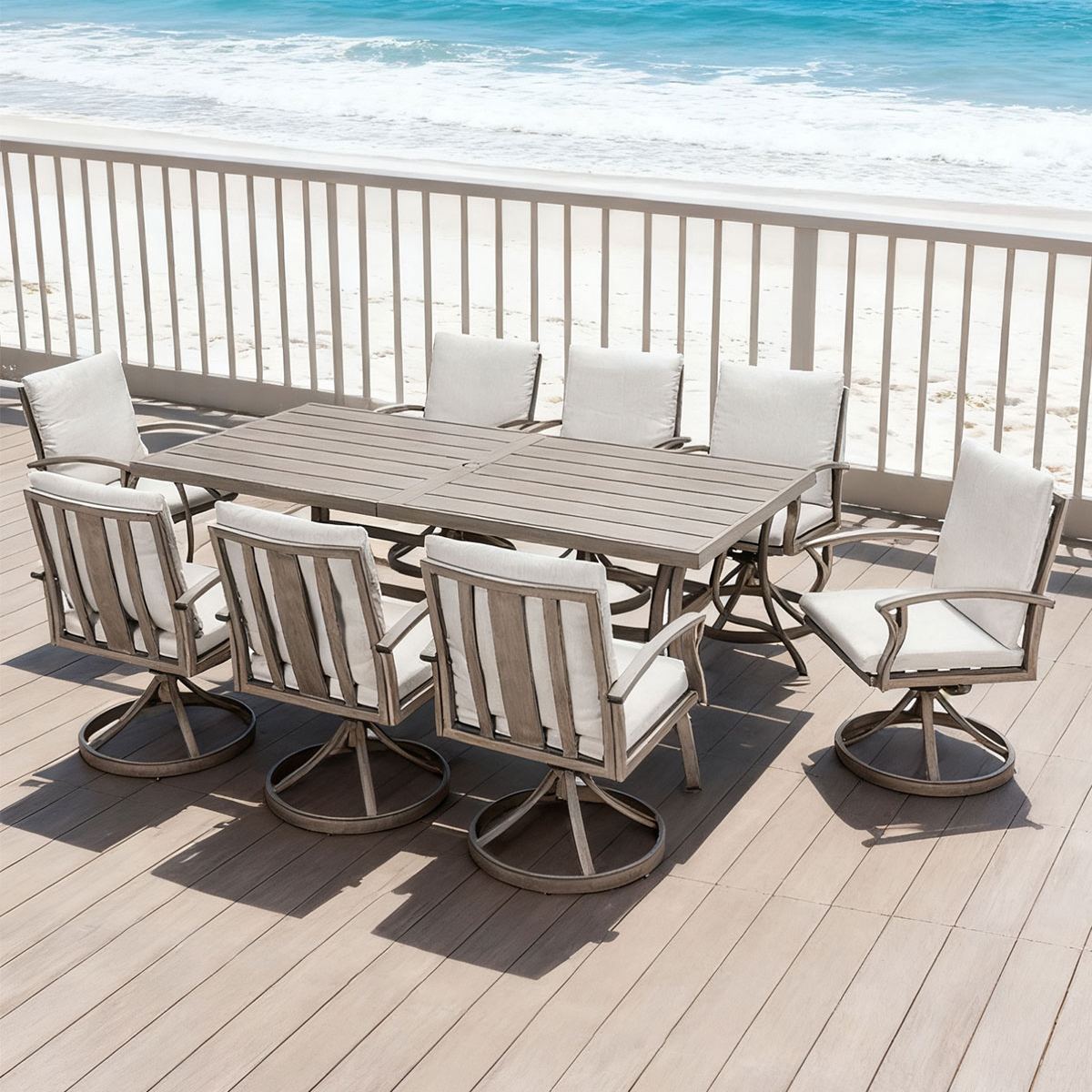 9-Piece Aluminum Outdoor Patio Dining Set - DS105