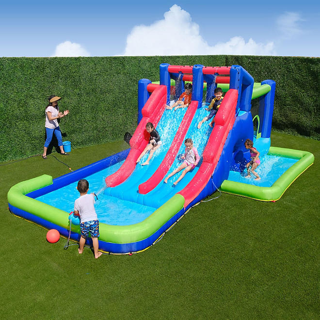 Tidal Trifecta Kids Inflatable Water Park