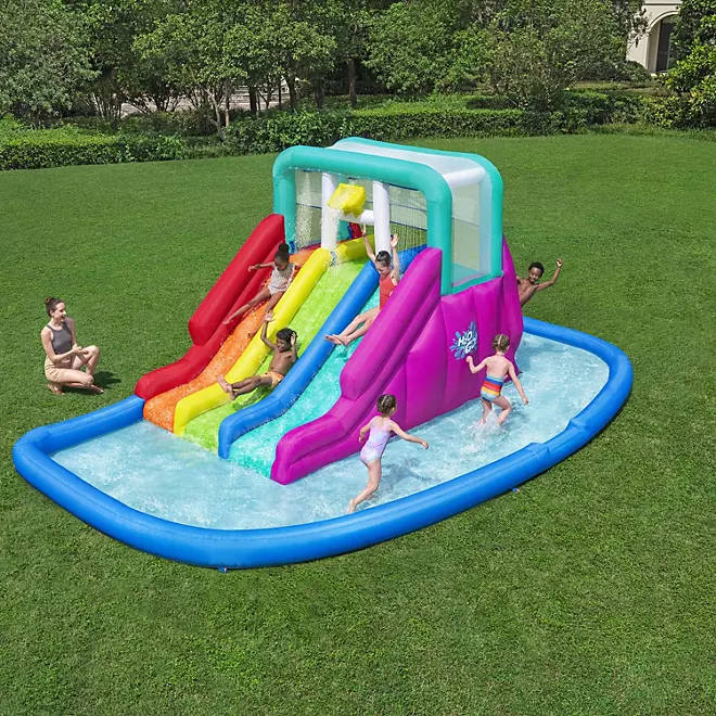 Tidal Trifecta Kids Inflatable Water Park