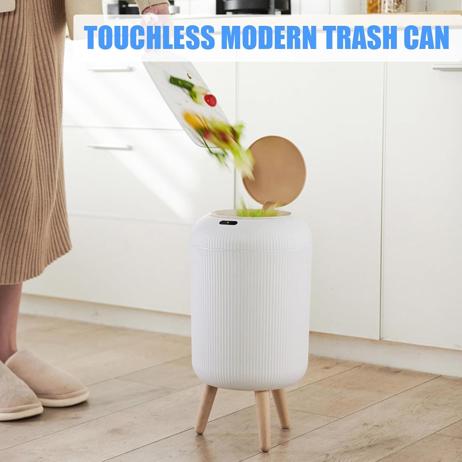 3 Gallon / 11 L Automatic Bathroom Trash Can
