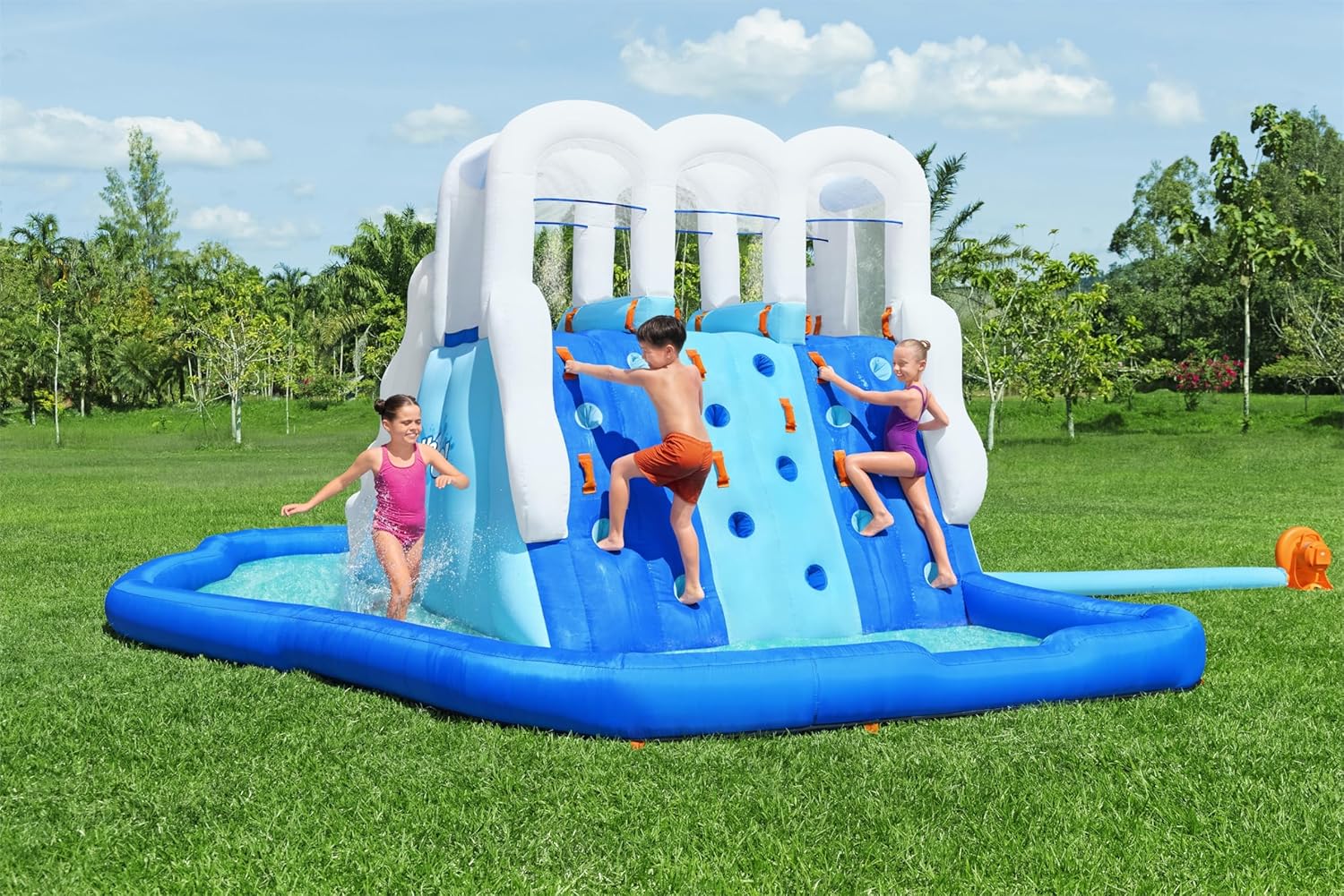 Tidal Trifecta Kids Inflatable Water Park