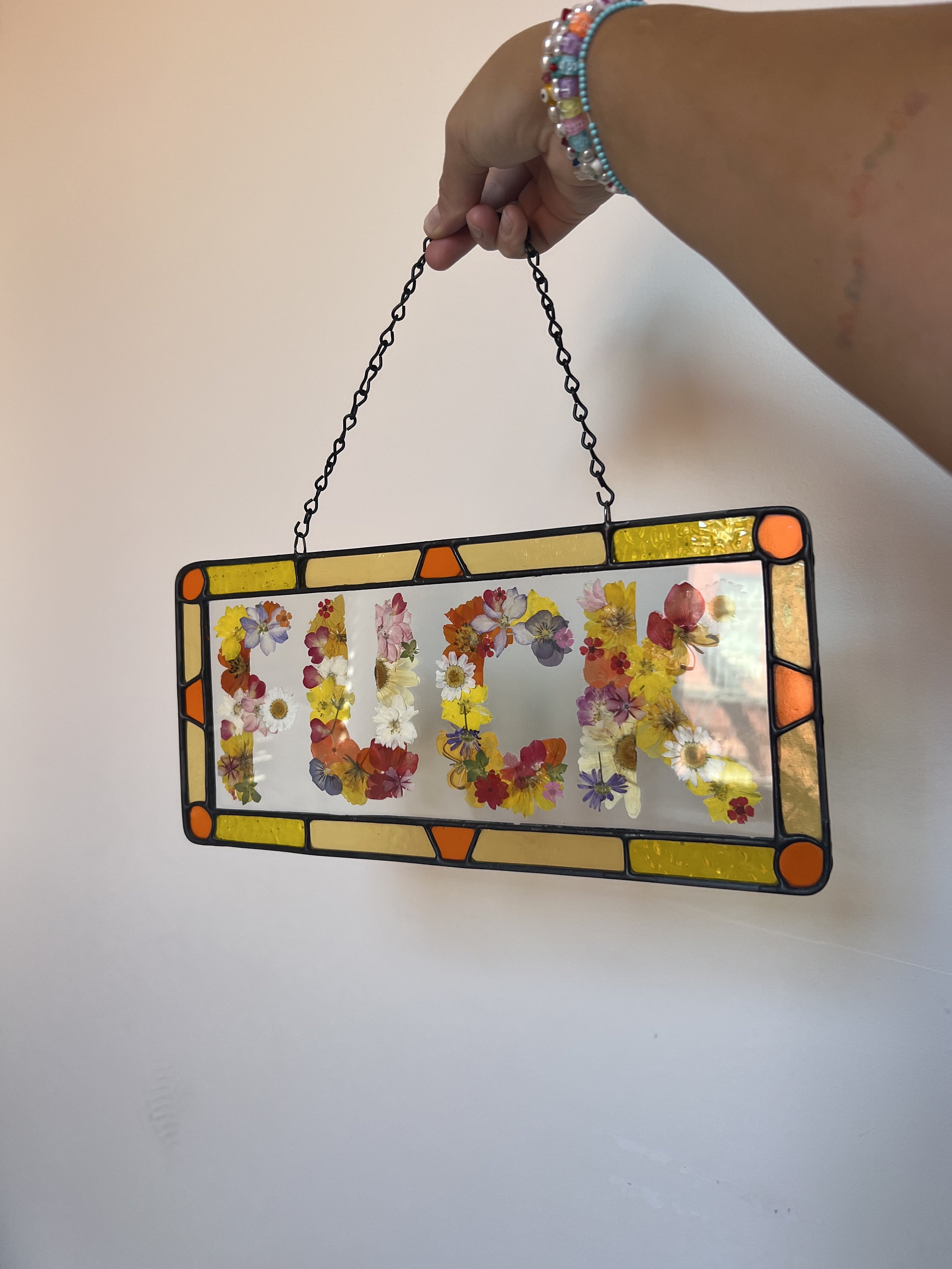 🤣FLOWER F*CK SUNCATCHER