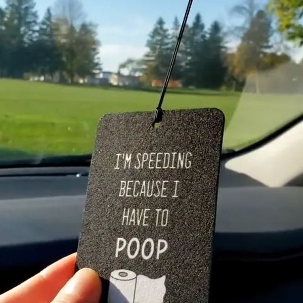 Funny Car Air Freshener