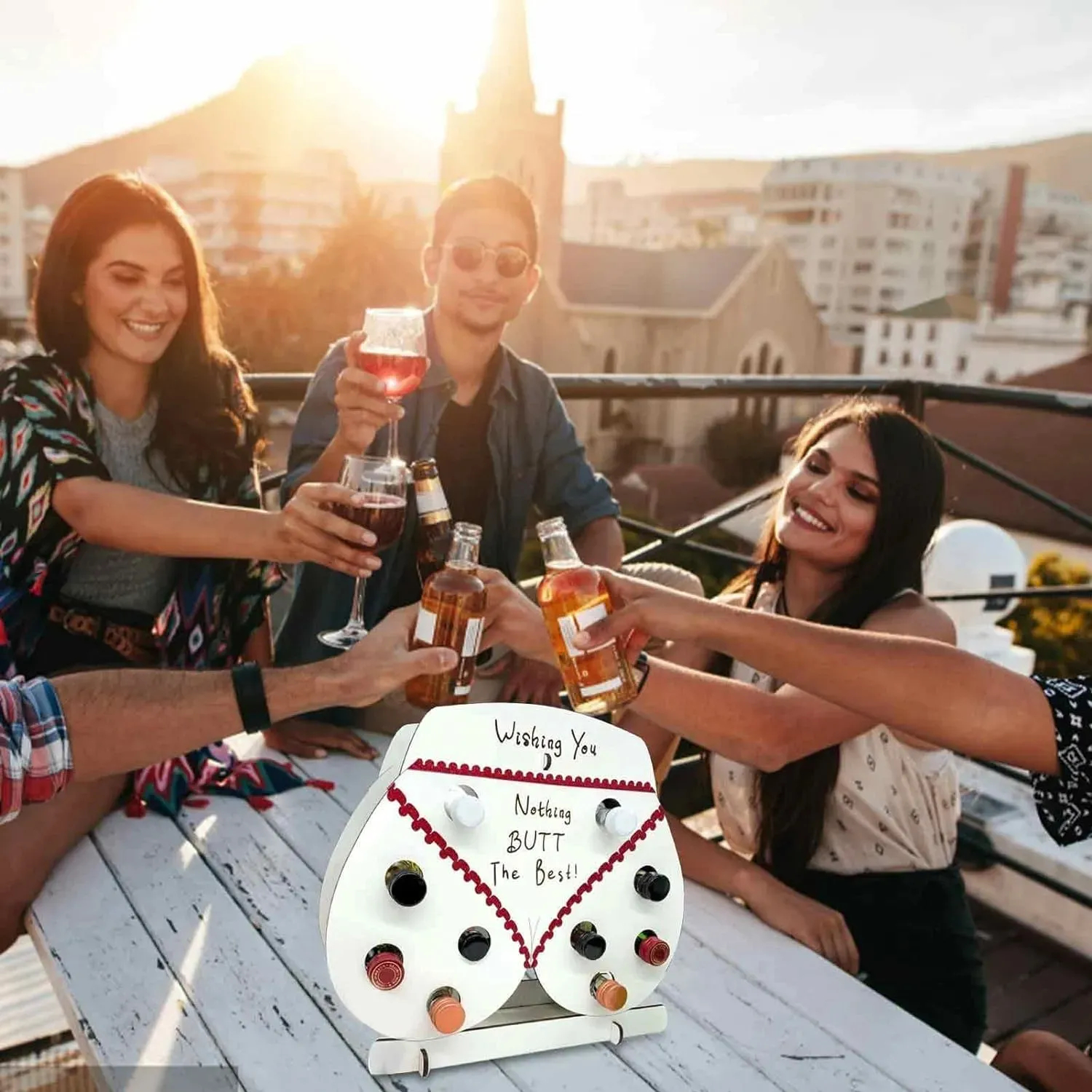 🤣Funny Gift-Mini Liquor Bottle Holder🍾