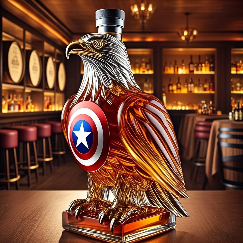 🔥Limited Edition🎁Funny Whiskey Eagle Bottle - (Buy 2 Free Shipping)