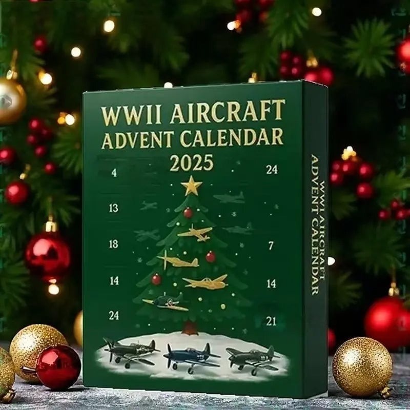 WWII Aircraft Advent Calendar 2025 – 24 Days of Iconic Warbirds