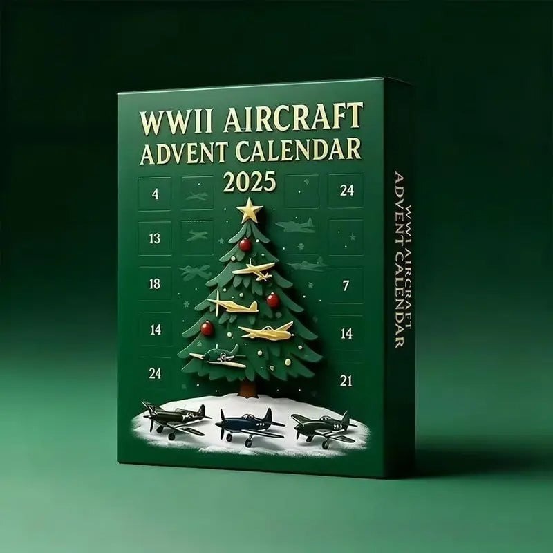 WWII Aircraft Advent Calendar 2025 – 24 Days of Iconic Warbirds