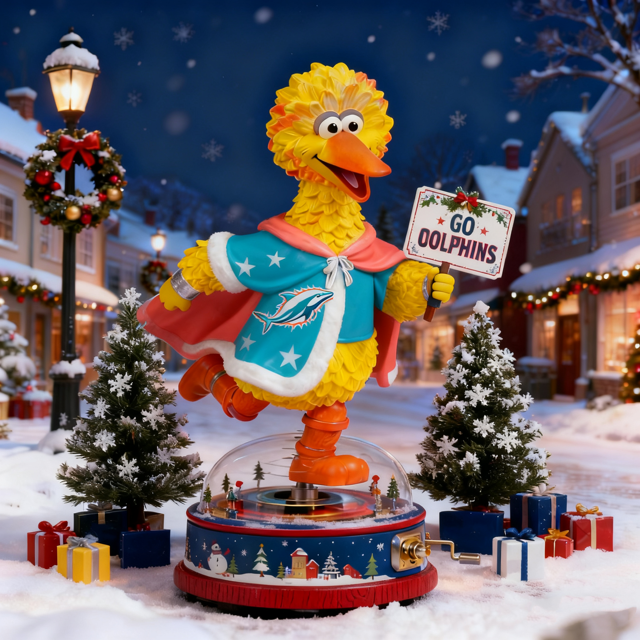 Sesame Street Big Bird Collectible Statue - Bring Sesame Street Magic to Any Space
