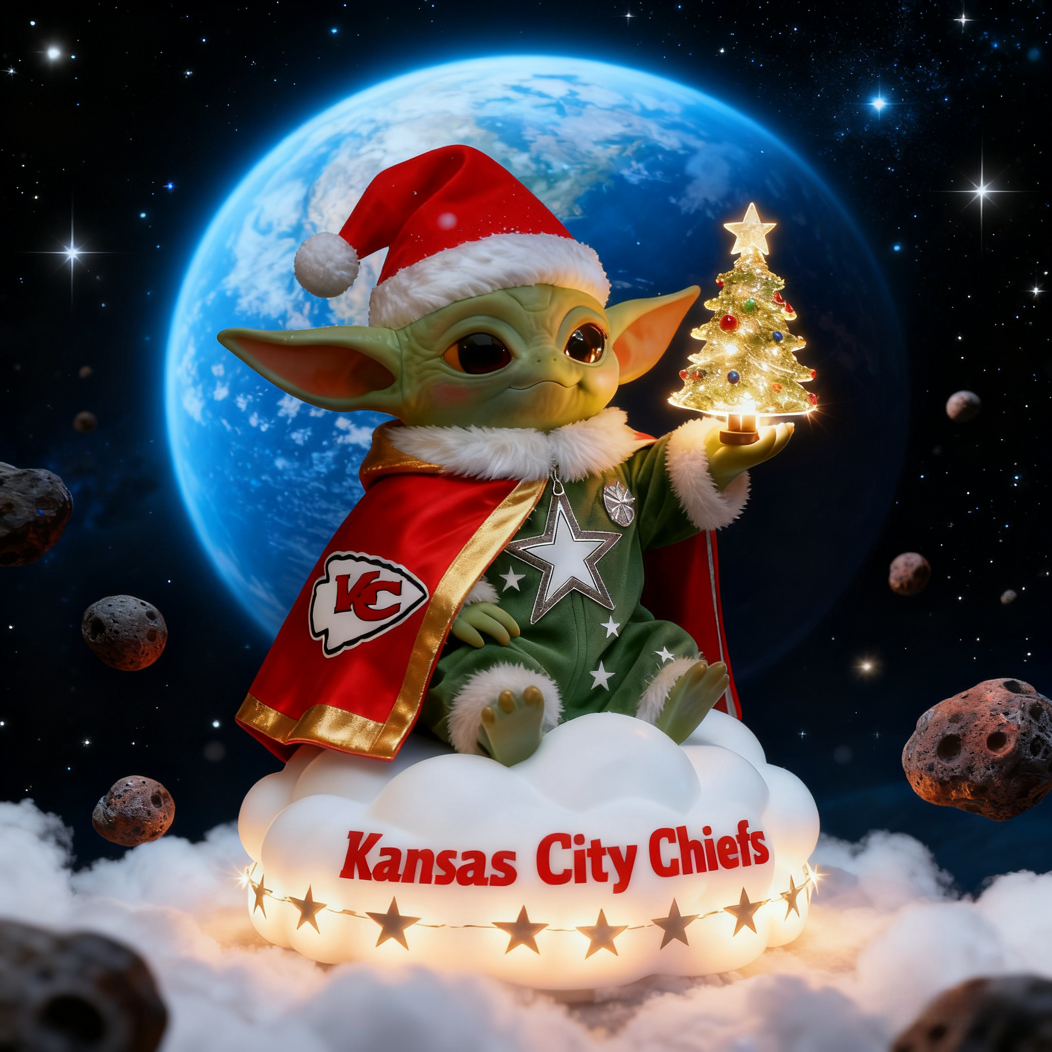 Grogu Holiday Limited Edition Statue Collection