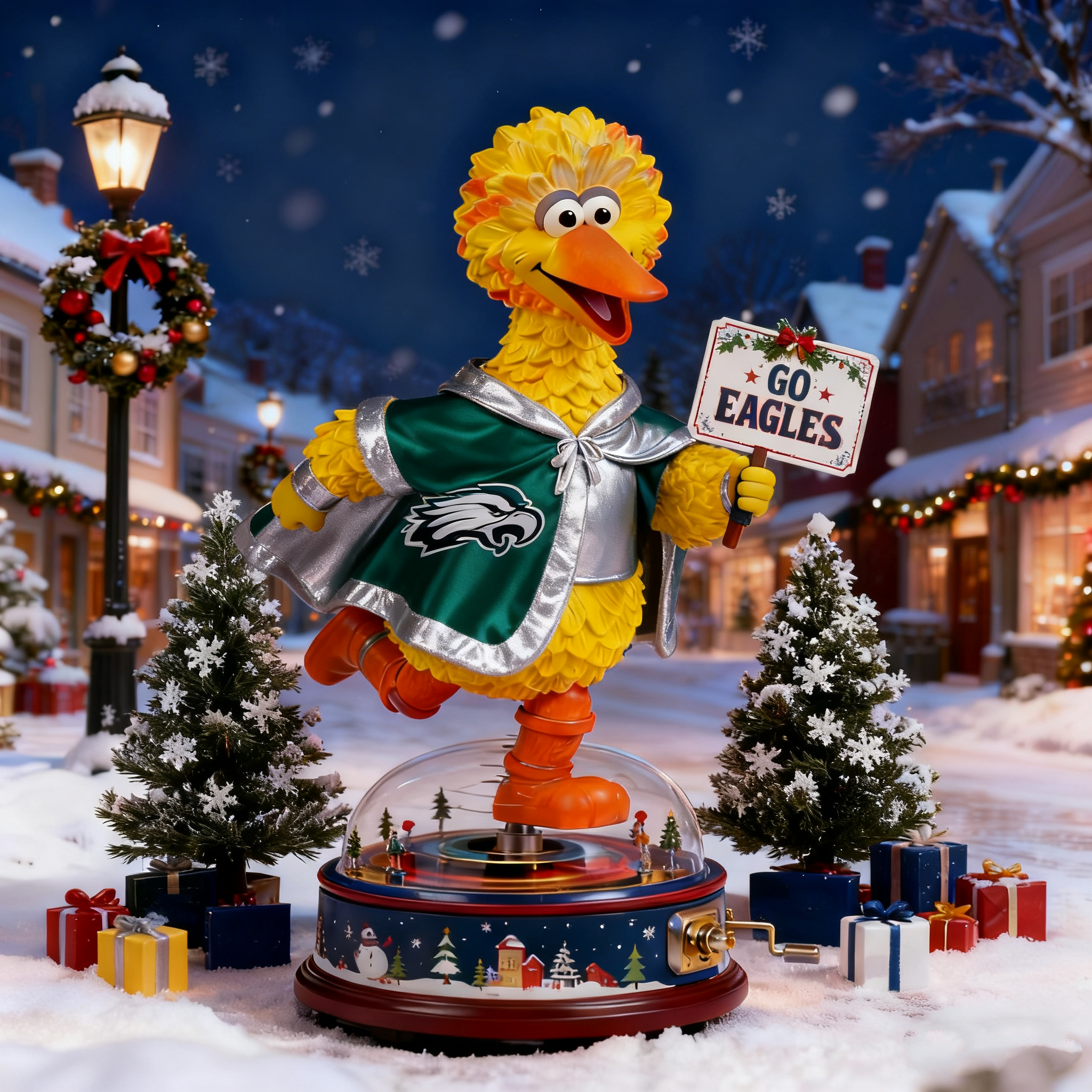 Sesame Street Big Bird Collectible Statue - Bring Sesame Street Magic to Any Space