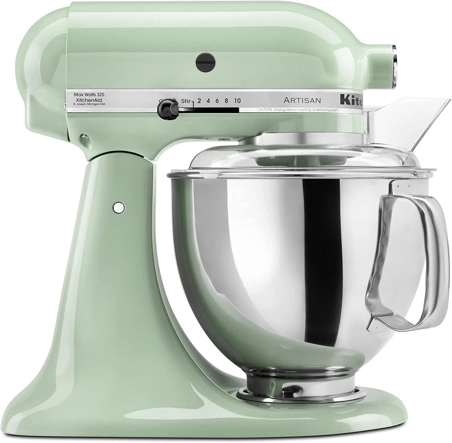 🔥SALE🔥 Tilt-Head Stand Mixer with Pour Fender, 5-Quart Stainless Steel Bowl