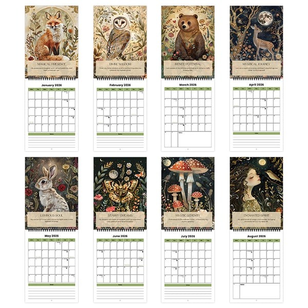 📆2026 CALENDAR Mindful Magic