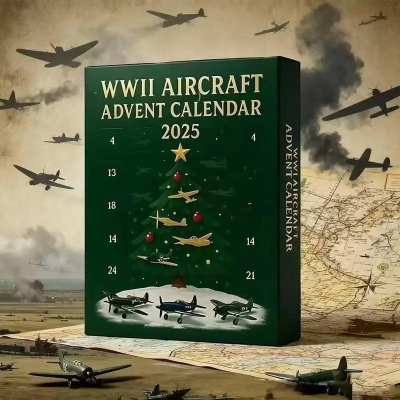 WWII Aircraft Advent Calendar 2025 – 24 Days of Iconic Warbirds