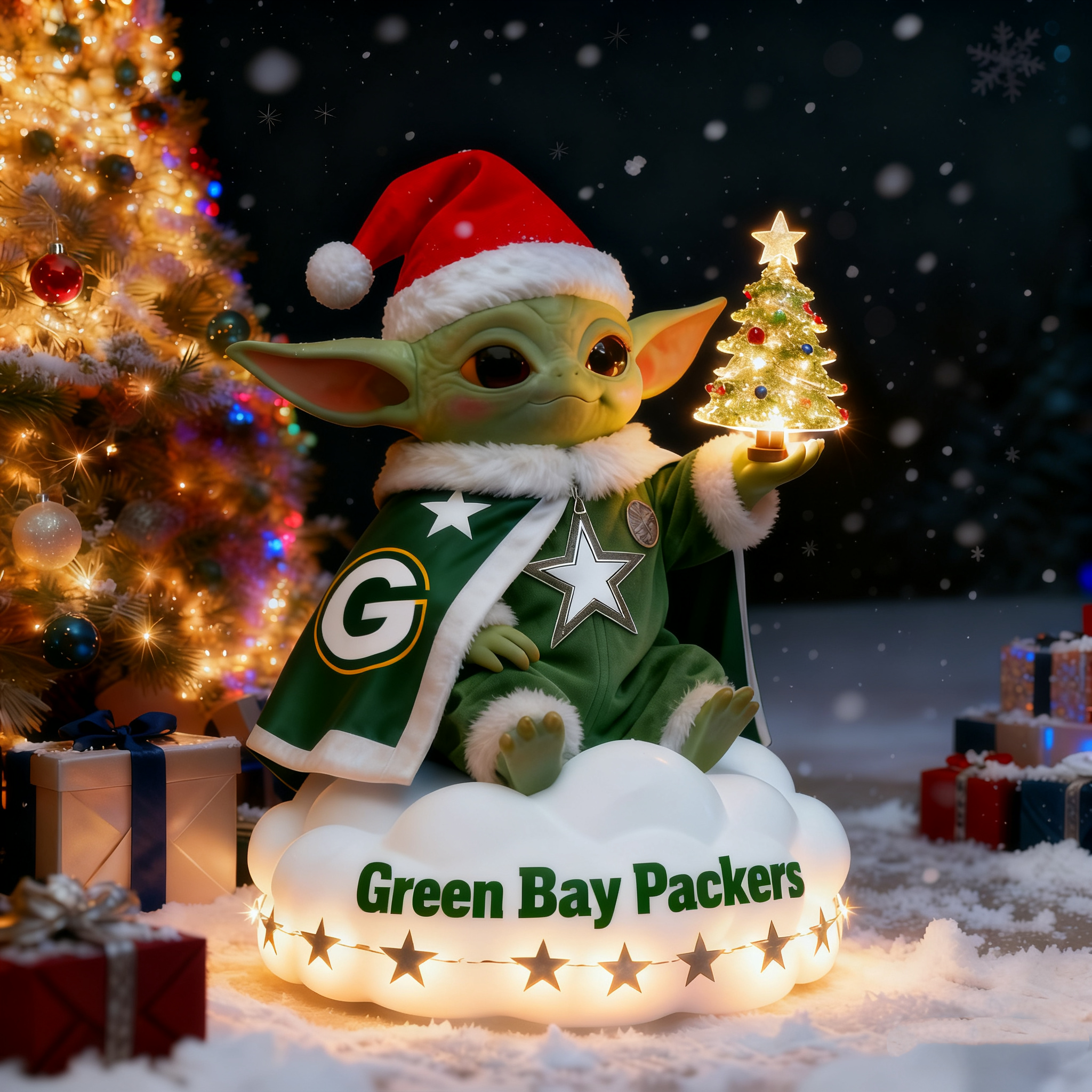 Grogu Holiday Limited Edition Statue Collection