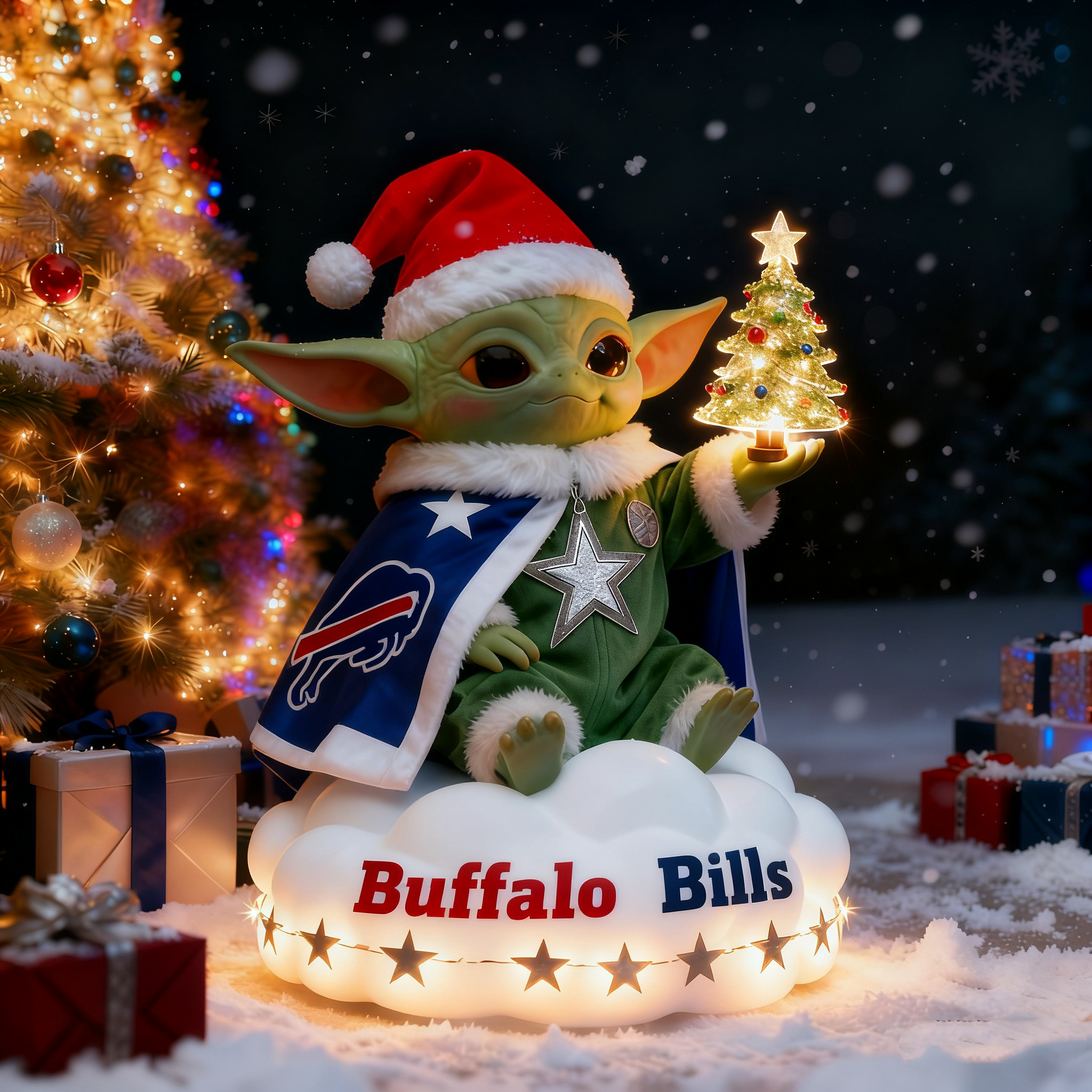 Grogu Holiday Limited Edition Statue Collection