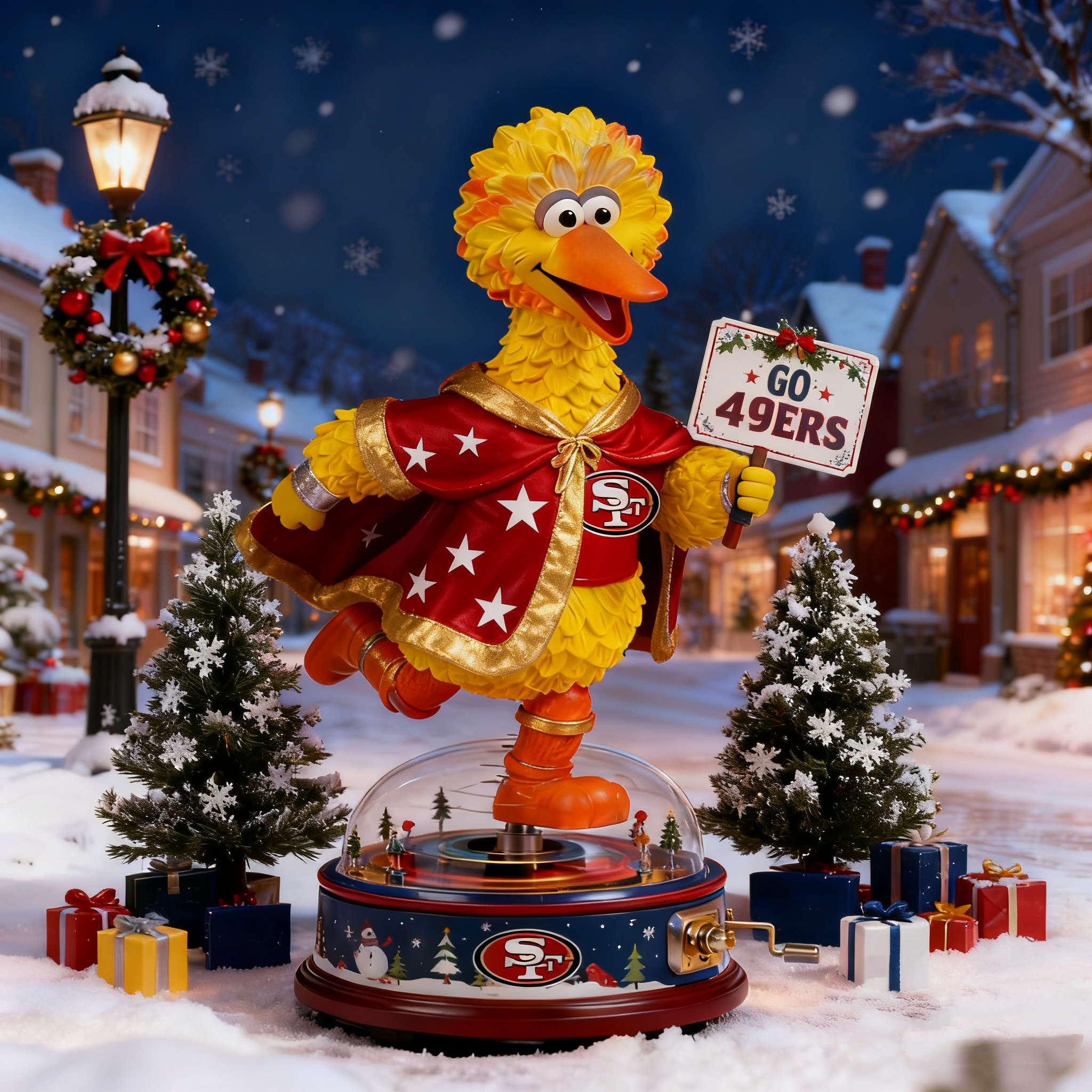 Sesame Street Big Bird Collectible Statue - Bring Sesame Street Magic to Any Space