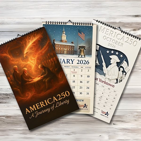 🔥Last Day 50% OFF-📅🗽A Journey of Liberty America 250 Calendar