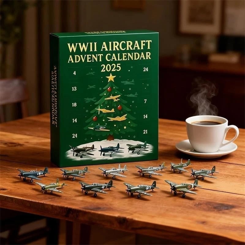 WWII Aircraft Advent Calendar 2025 – 24 Days of Iconic Warbirds