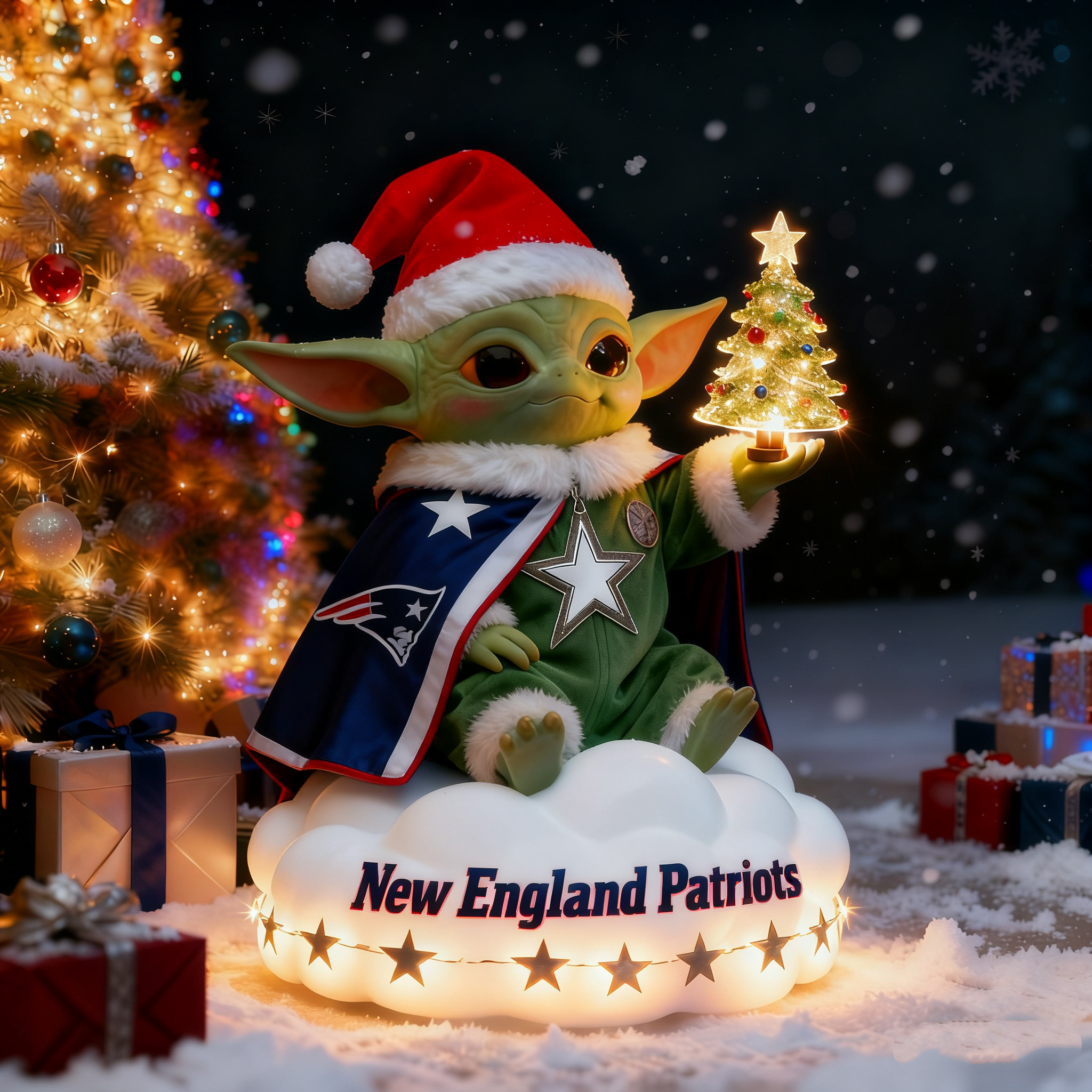 Grogu Holiday Limited Edition Statue Collection