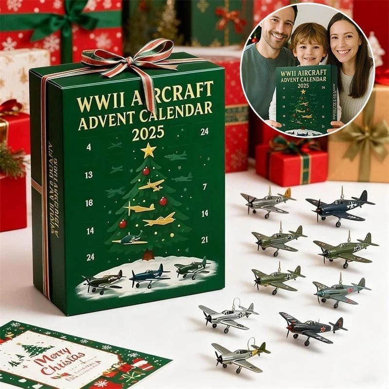 WWII Aircraft Advent Calendar 2025 – 24 Days of Iconic Warbirds