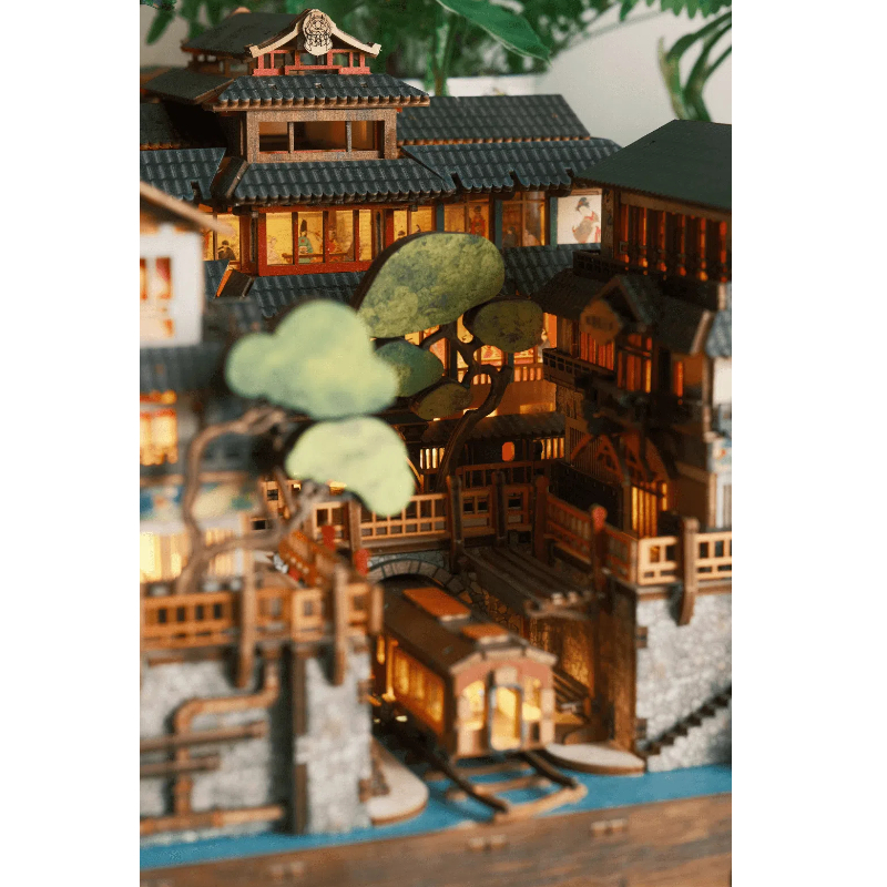 G.inz.an O.nsen Stre.et Handmade Book(Motion Scene)