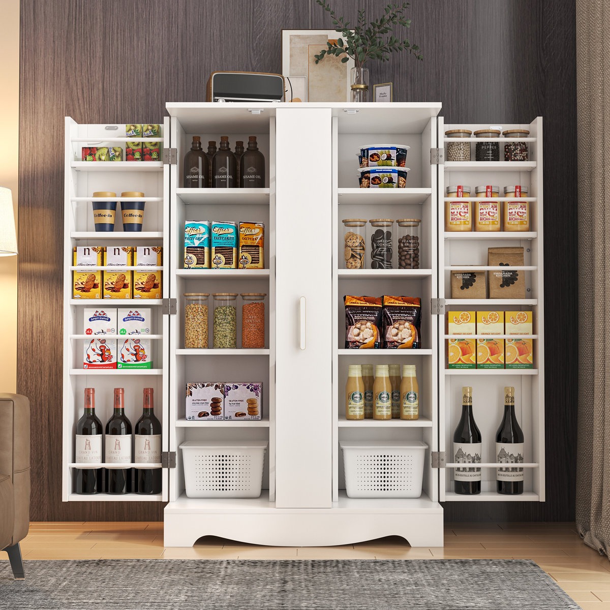 47” Pantry Storage Cabinet