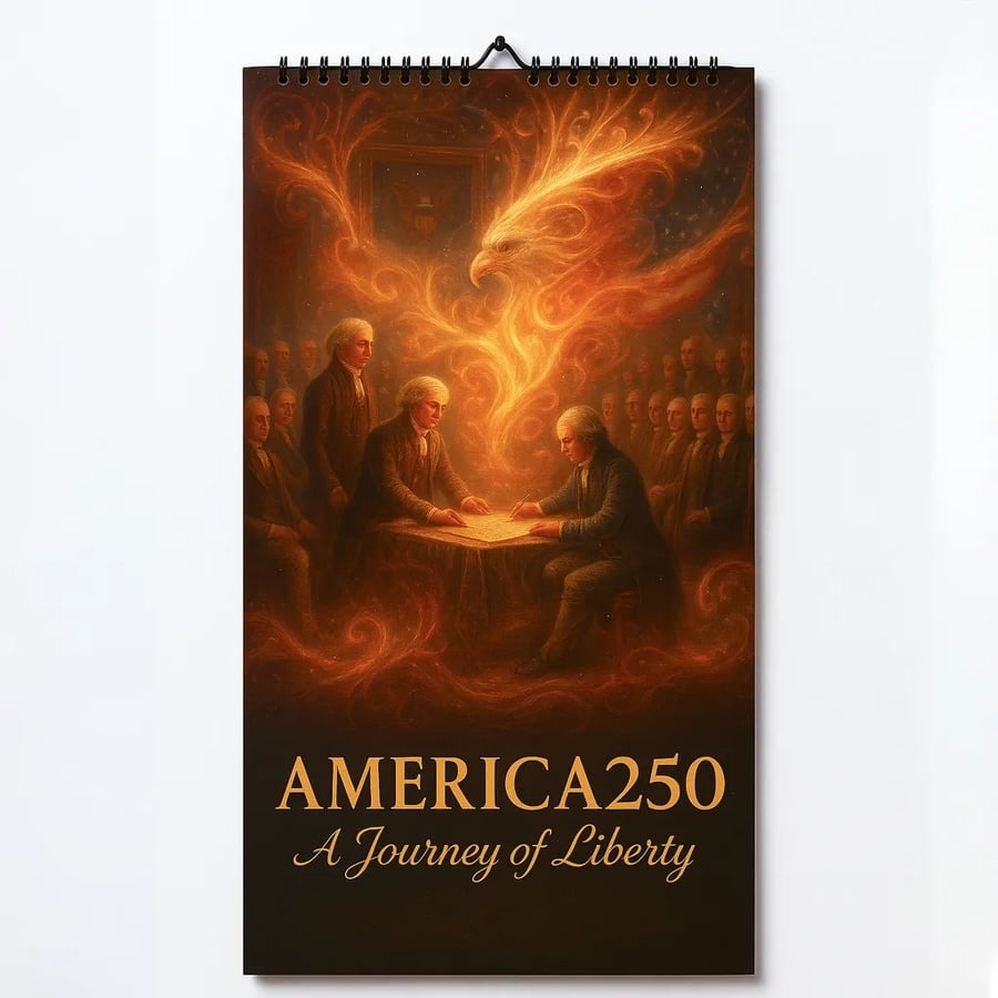 🔥Last Day 50% OFF-📅🗽A Journey of Liberty America 250 Calendar