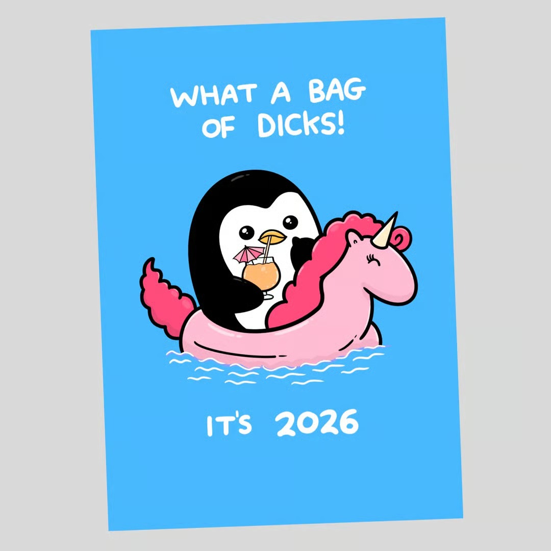 Wall Calendar 2026📆 Offensively Cute & Unapologetically Fun! 🌞