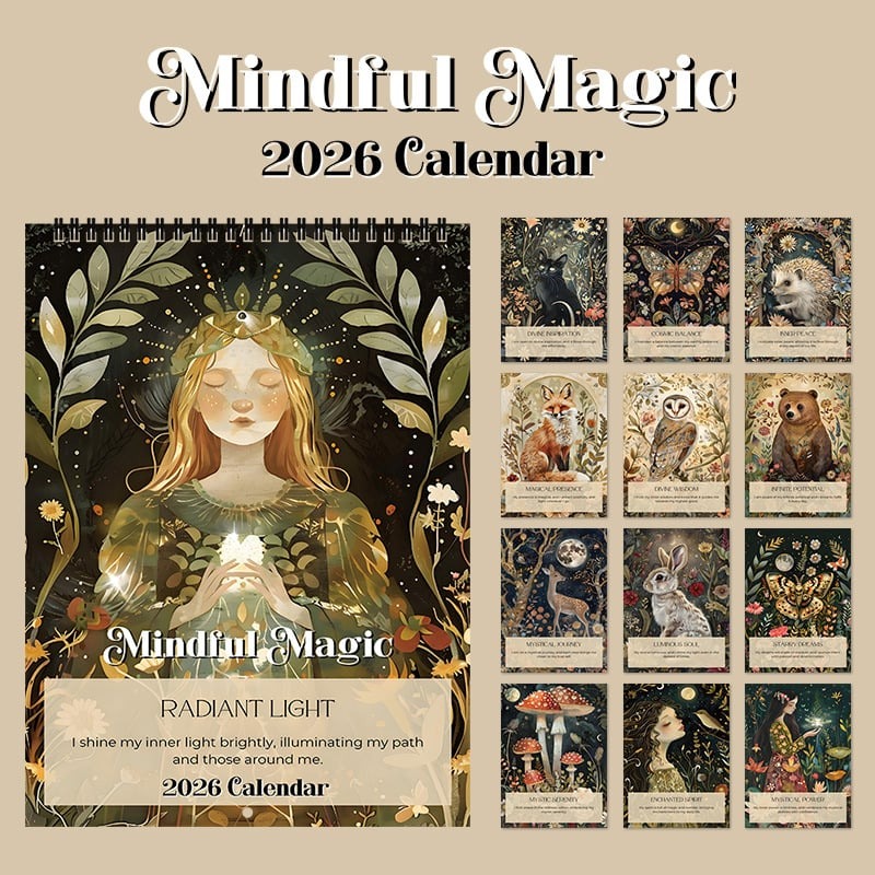 📆2026 CALENDAR Mindful Magic