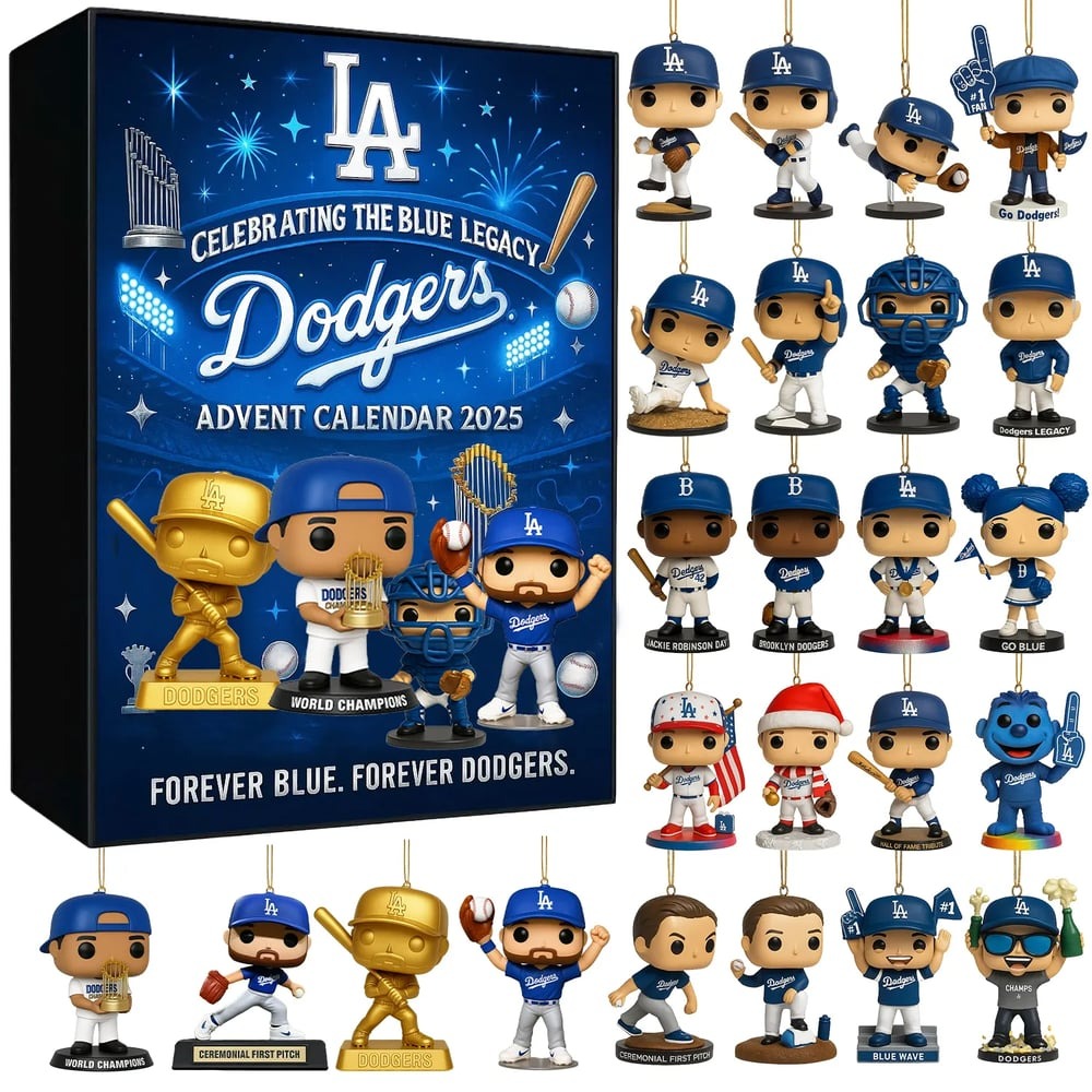 🏆2025 World Series Champions Dodgers Advent Calendar