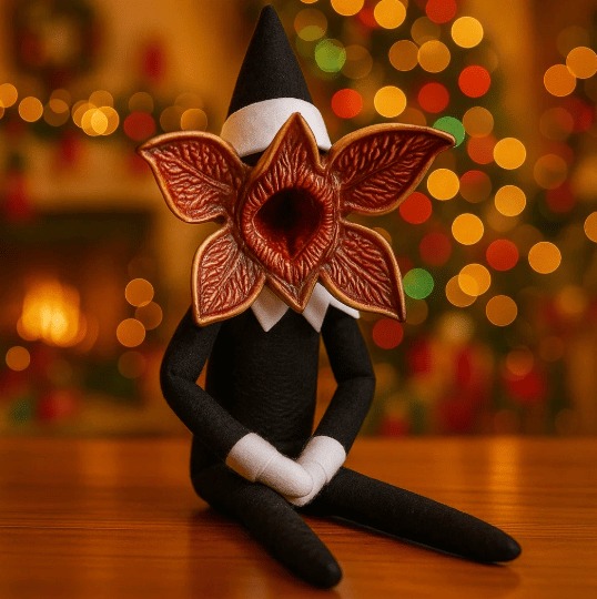 Stranger Things Demogorgon ELF ON THE SHELF