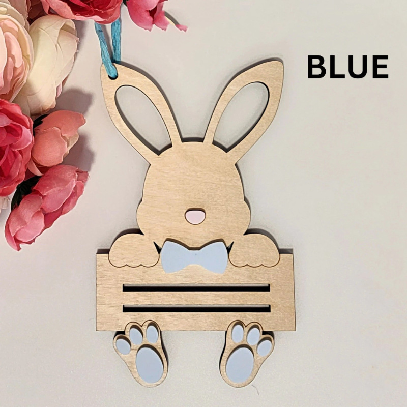 🐰Easter Decorations 🐰- Cute Bunny Pendant Cardboard Money Holder