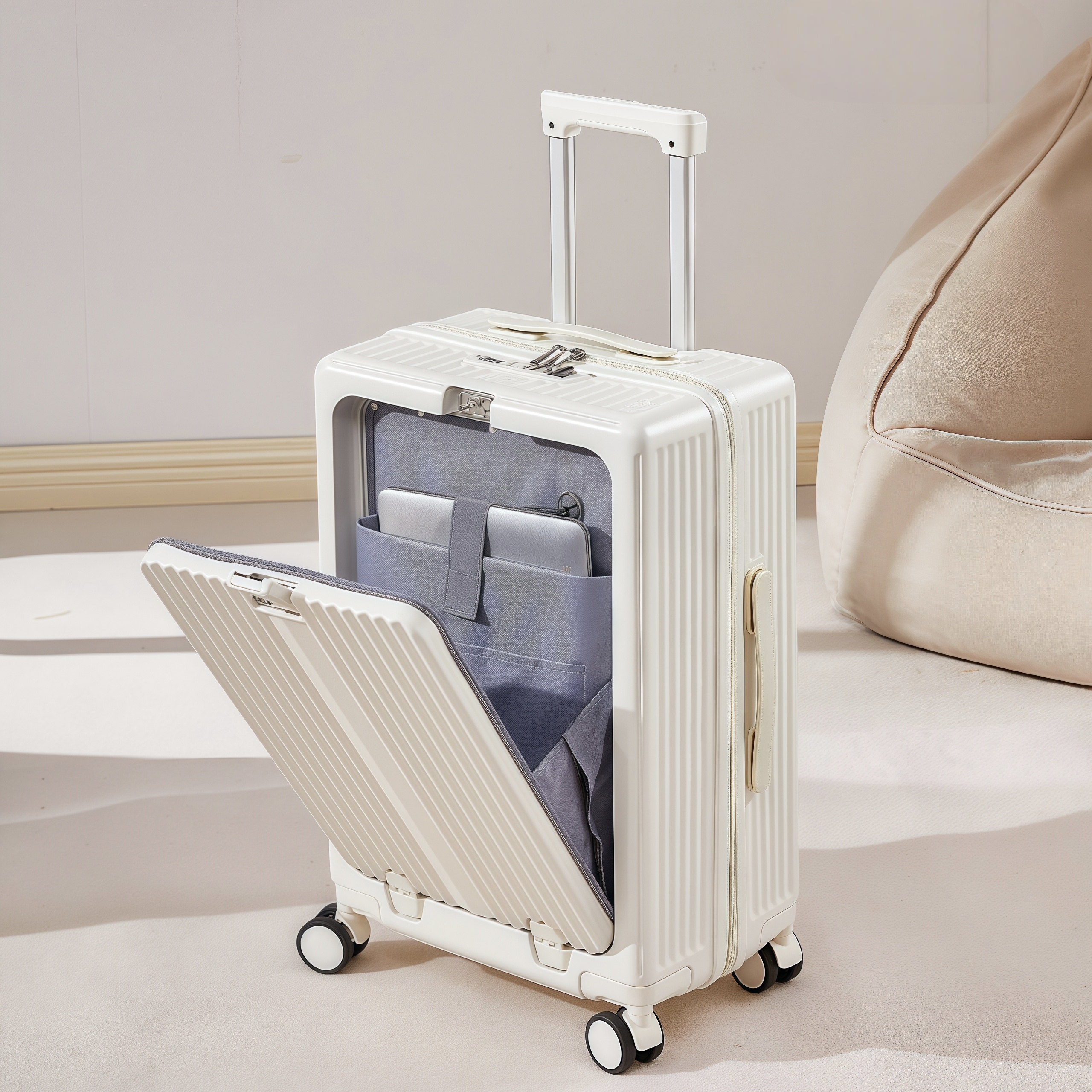 Business Travel Luggage With Front Compartment