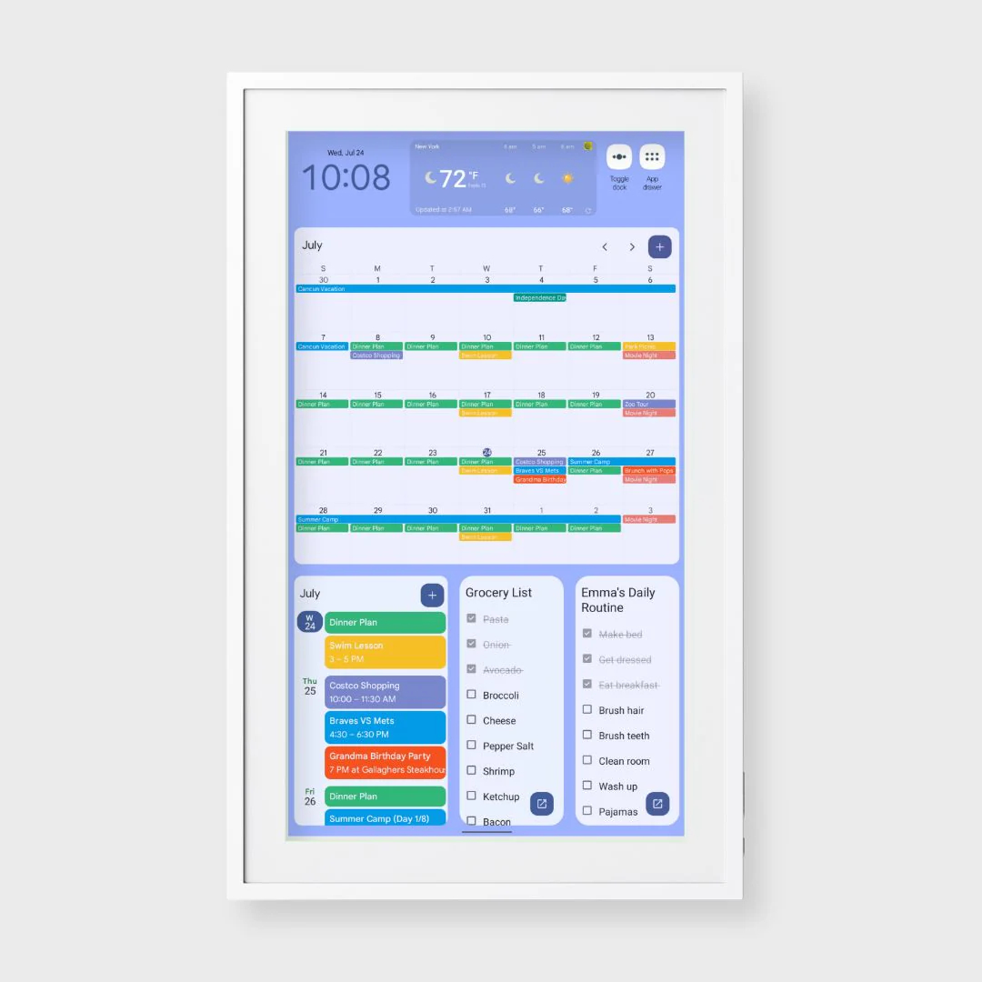 🥰Family Favorite Calendar With Built-in LCD Display