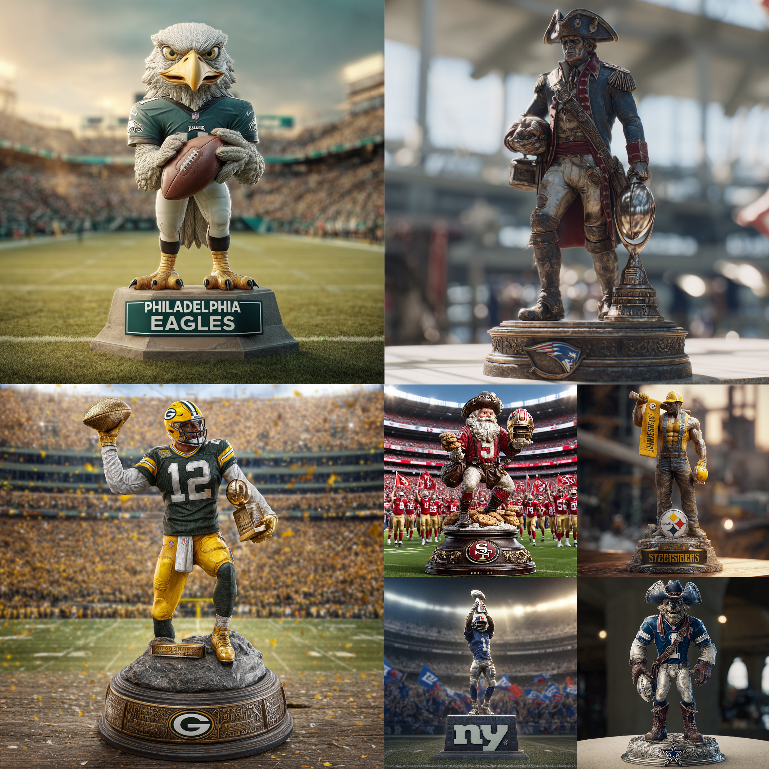 🏈Super Bowl Champion Team Commemorative Figurine🏆