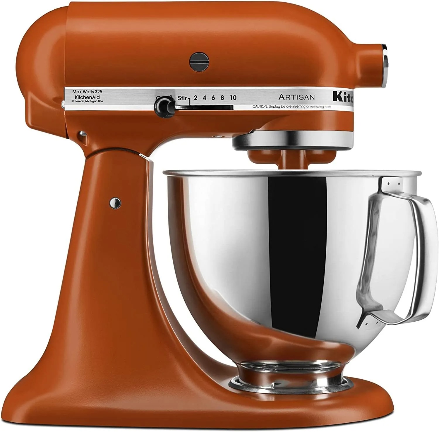 🔥SALE🔥 Tilt-Head Stand Mixer with Pour Fender, 5-Quart Stainless Steel Bowl