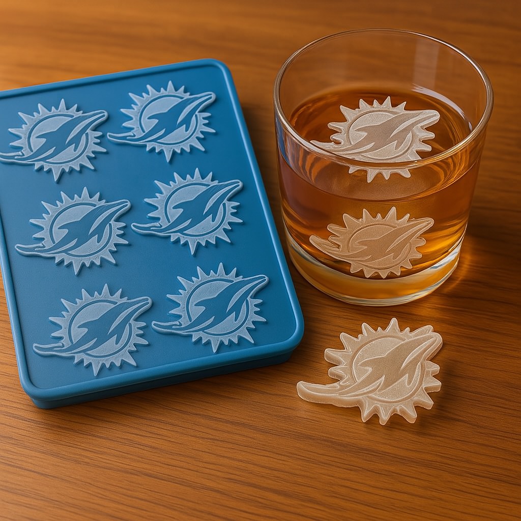 Football team series ice cube molds