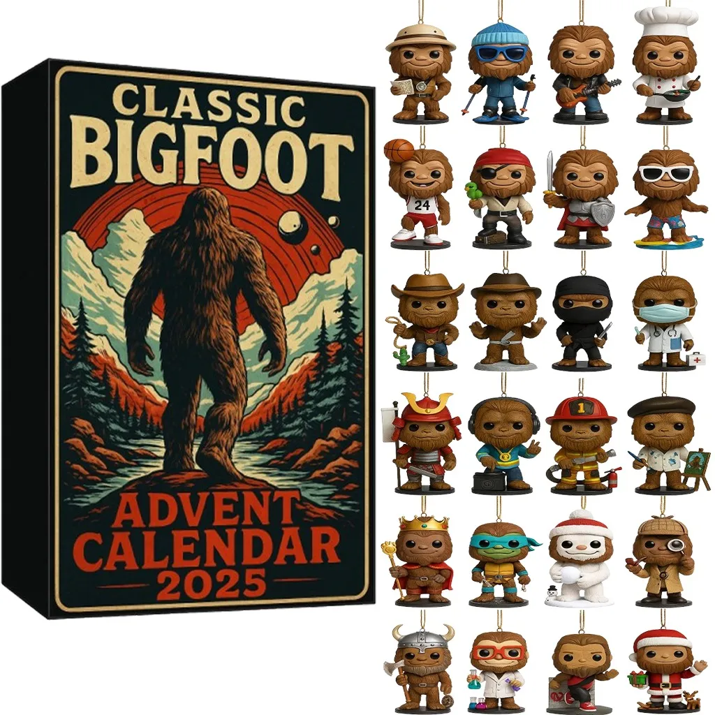 Classic Big Foot Advent Calendar 2025👣✨