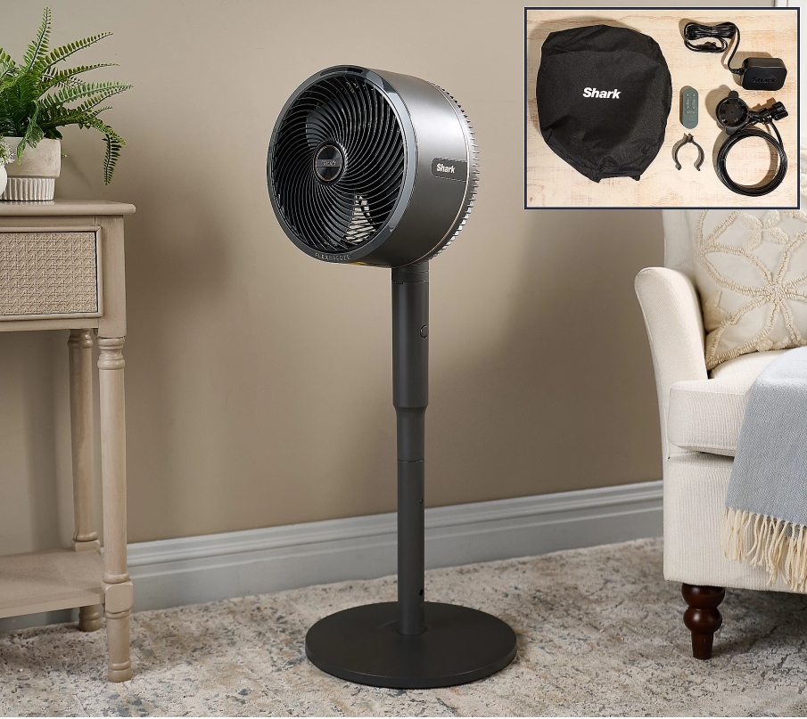 🔥Soon to Be Sold Out!!💝Buy 2 Get 2 Free💥Shark FlexBreeze Indoor/Outdoor Cordless Fan w/ Car Charger